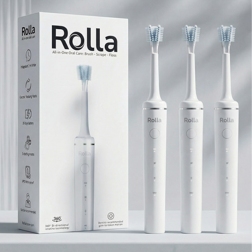 X3 Toothbrush Double Rotations – Optimal Cleaning 